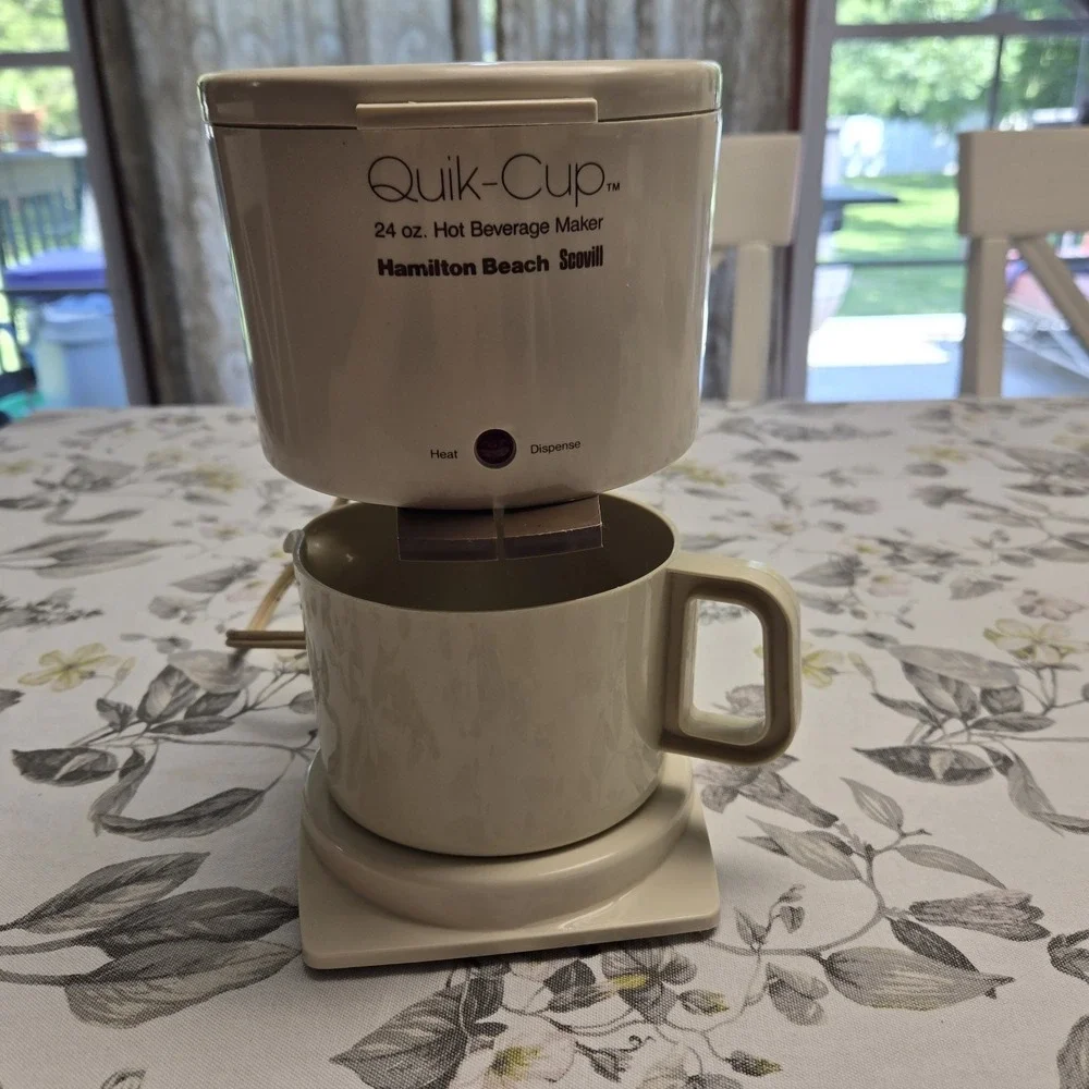 Hamilton Beach Quik-Cup  24oz Hot Beverage Maker Vintage Tested Working